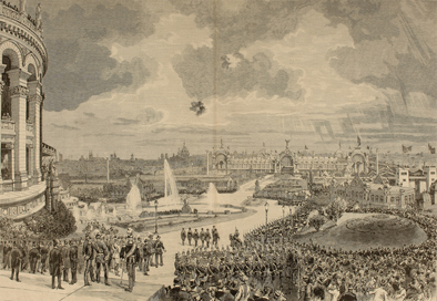 Inauguración de la Exposición Universal de París 1878