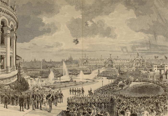 Inauguraci&oacute;n de la Exposici&oacute;n Universal de Par&iacute;s 1878
