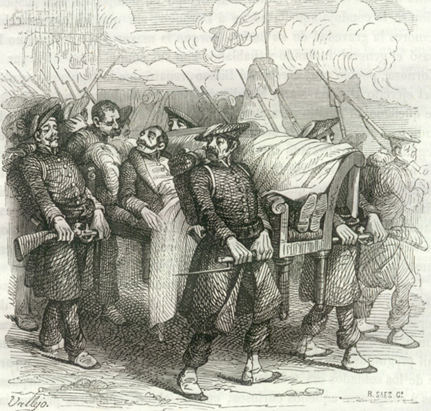Zumalacárregui wounded