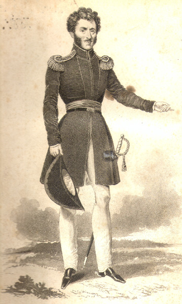 Lt. Gen. Sir G. De Lacy Evan.  ( Sir George de Lacy Evans teniente jenerala)