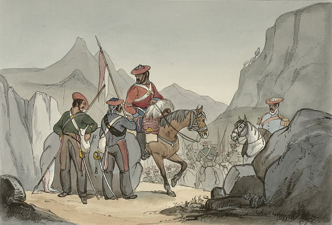  The Carlist Cavalry. (Zalditeria karlista)