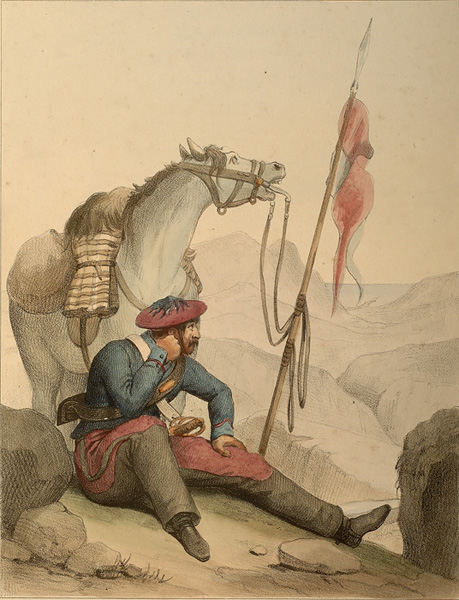 Cavalry of the province of Alava. (Arabako zaldun karlista)