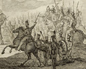 "Parte de la accin de Nazar y Asarta". (Part of the action at Nazar and Asarta) (Detail)