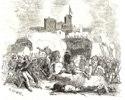 Los carlistas atacan y toman a Almaden