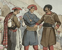 "Carlist Infantry & Encampment" (Detail)